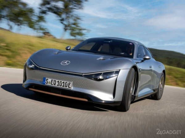 Электрический Mercedes-Benz EQXX установил новый рекорд автономности