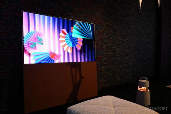 LG демонстрирует лайфстайл экраны на CES 2023 (6 фото)