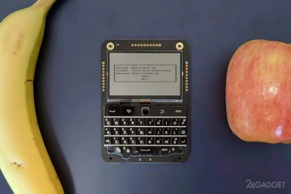 Beepberry - карманный компьютер с клавиатурой за $79 (2 фото + 2 видео)