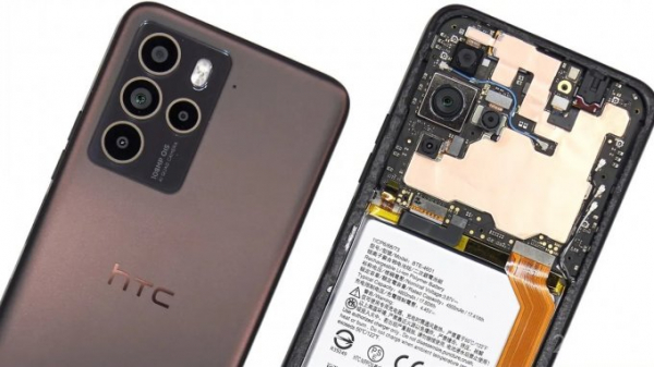 HTC U23 Pro разобрали и проверили на ремонтопригодность