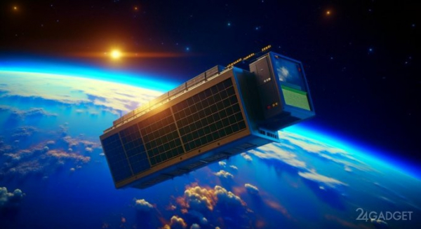 Первый российский сервер на орбите Земли
