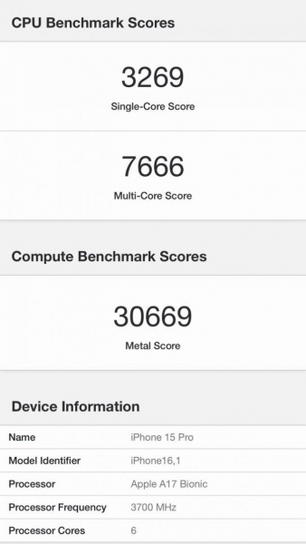 Процессор Apple A17 Bionic оказался быстрее, чем Snapdragon 8 Gen 3