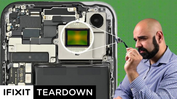 Apple iPhone 15 изучили под микроскопом с 7000-кратным приближением (видео)