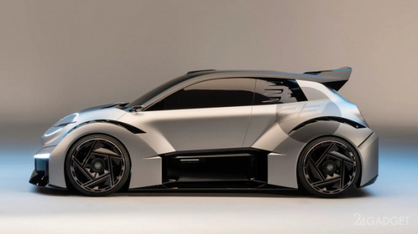 Nissan представила новый концепт спортивного электромобиля Concept 20-23 (5 фото)