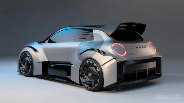 Nissan представила новый концепт спортивного электромобиля Concept 20-23 (5 фото)