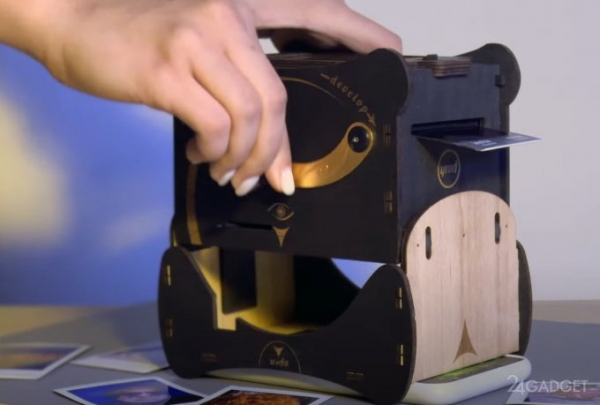 Jollylook Eye — полностью механический принтер для быстрой печати фото со смартфона (видео)