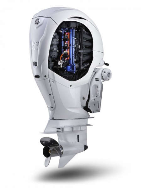 Yamaha разработала водородный лодочный мотор (2 фото)