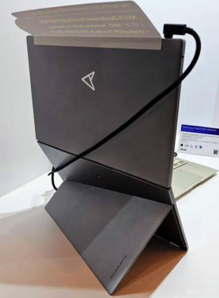ASUS представила 17,3-дюймовый портативный OLED-монитор ZenScreen Fold, складывающийся пополам (5 фото)