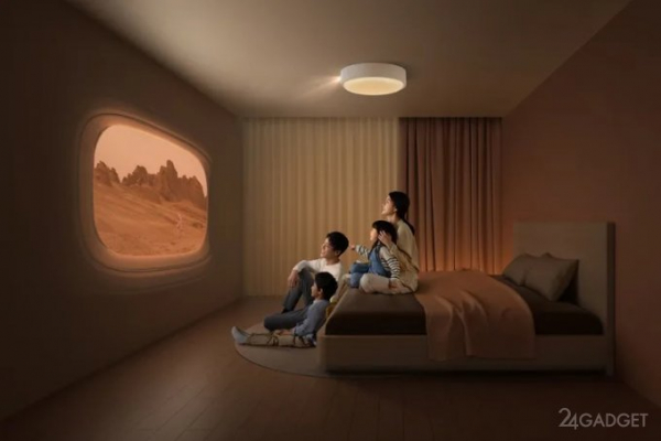 XGIMI представила свой самый яркий 4K-проектор и потолочную лампу Aladdin 3 в 1 (2 фото)