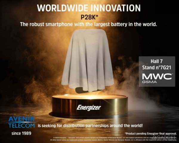 Energizer анонсировала смартфон с АКБ на 28 000 мАч (2 фото)