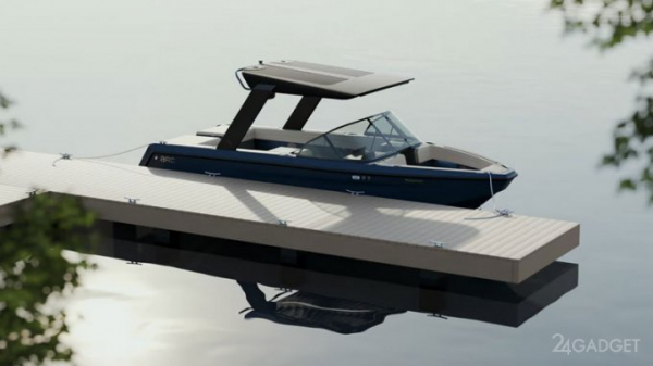 Представлена мощная спортивная электрическая лодка Arc Sport за 258 000$ (4 фото)