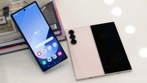 Samsung представила складной смартфон Galaxy Z Fold6 с обновлённым дизайном и ценой от $1900