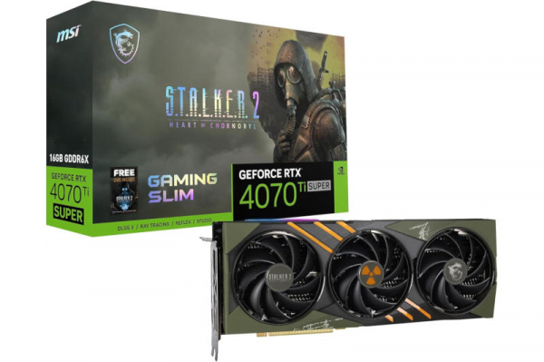 MSI выпустит специальную GeForce RTX 4070 Ti Super для фанатов S.T.A.L.K.E.R. 2 