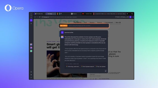 Opera выпустила свой самый быстрый браузер Opera One R2 с ИИ и динамическими темами Opera выпустила свой самый быстрый браузер Opera One R2 с ИИ и динамическими темами