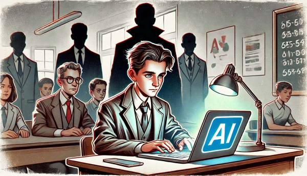 Школьник может лишиться будущего из-за использования ИИ