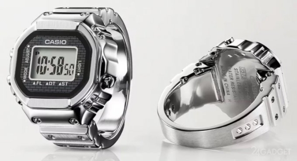 Casio представила смарт-кольцо в виде часов (3 фото + видео) Casio представила смарт-кольцо в виде часов (3 фото + видео)