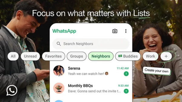 WhatsApp добавил новую функцию для быстрой организации чатов WhatsApp добавил новую функцию для быстрой организации чатов