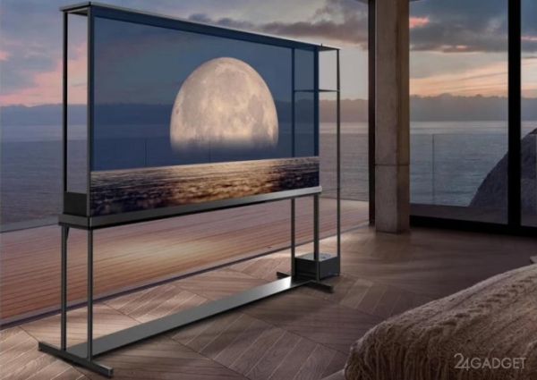 LG начала продажи прозрачного телевизора Signature OLED T по цене $59 999