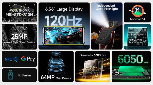 Ulefone анонсировала защищённый смартфон Armor X31 Pro 5G в бюджетной ценовой категории Ulefone анонсировала защищённый смартфон Armor X31 Pro 5G в бюджетной ценовой категории