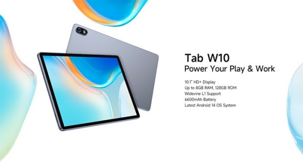 Ulefone представила новый стильный планшет начальной ценовой категории Tab W10