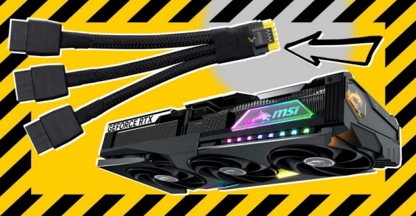 MSI укомплектовала видеокарты GeForce RTX 5000 кабелями питания с индикаторами правильного подключения MSI укомплектовала видеокарты GeForce RTX 5000 кабелями питания с индикаторами правильного подключения