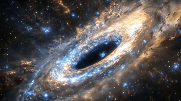 Галактические фонтаны: как черные дыры создают струи длиной в миллионы световых лет