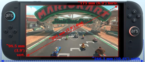 Switch 2 получит экран диагональю 7,9 дюйма и на 33% больше рабочей поверхности Switch 2 получит экран диагональю 7,9 дюйма и на 33% больше рабочей поверхности