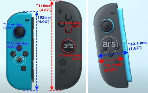 Switch 2 получит экран диагональю 7,9 дюйма и на 33% больше рабочей поверхности Switch 2 получит экран диагональю 7,9 дюйма и на 33% больше рабочей поверхности