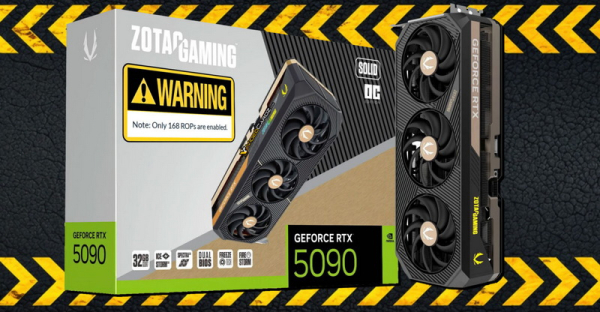 Немецкий ретейлер начал продавать слегка б/у GeForce RTX 5090 с дефектным GPU, но за полную стоимость 