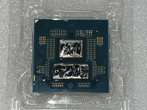 Энтузиаст скальпировал Ryzen 9 9950X3D утюгом и рыболовной леской
