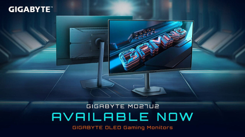 GIGABYTE выпустила игровой монитор MO27U2 с матрицей QD-OLED