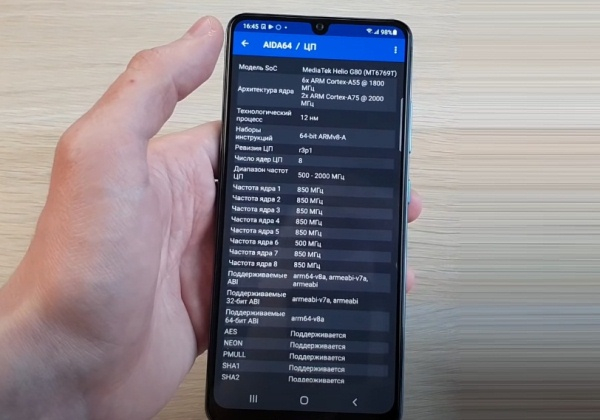 Обзор и характеристики смартфона Samsung Galaxy A32