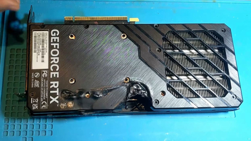 Блок питания без базовых защит привел к сгоранию GeForce RTX 4070