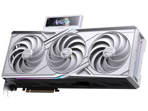 Colorful iGame GeForce RTX 5080 Vulcan White получила четыре вентилятора