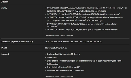 Lenovo готова к выпуску ноутбука ThinkPad P14s Gen 6 с процессорами AMD Strix Point Lenovo готова к выпуску ноутбука ThinkPad P14s Gen 6 с процессорами AMD Strix Point