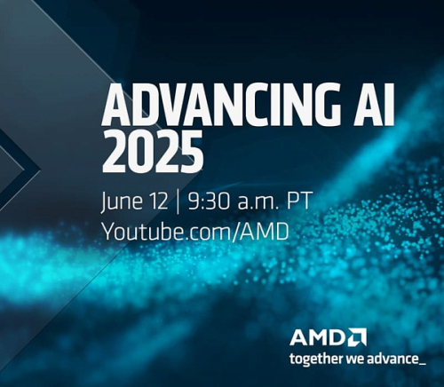 Мероприятие AMD Advancing AI назначено на 12 июня Мероприятие AMD Advancing AI назначено на 12 июня