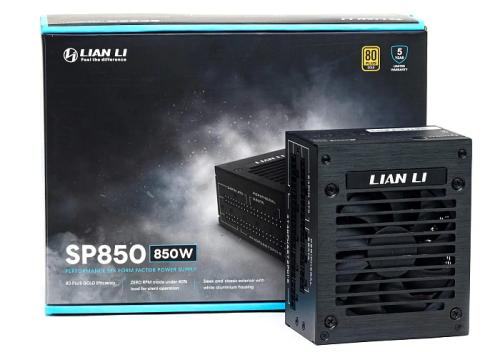 Обзор блока питания Lian Li SFX SP850 Обзор блока питания Lian Li SFX SP850