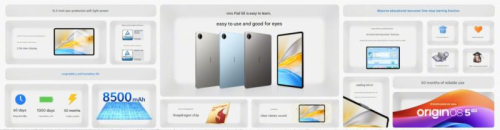 Представлен планшет Vivo Pad5 Pro — экран 3,1K, чип Dimensity 9400 и батарея на 12050 мА·ч за $410 Представлен планшет Vivo Pad5 Pro — экран 3,1K, чип Dimensity 9400 и батарея на 12050 мА·ч за $410