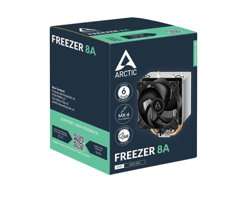 Arctic выпустила бюджетный кулер Freezer 8 с двумя теплотрубками Arctic выпустила бюджетный кулер Freezer 8 с двумя теплотрубками