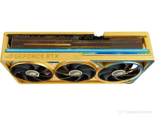ASUS ROG Astral GeForce RTX 5080 стала второй моделью золотой серии Dhahab  