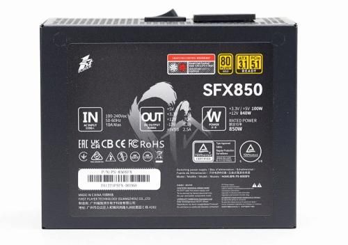 Обзор и тестирование блока питания 1STPLAYER SFX 850W GOLD