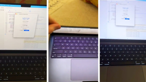 В MacBook нашёлся датчик угла наклона крышки — на нём создали симулятор скрипящей двери В MacBook нашёлся датчик угла наклона крышки — на нём создали симулятор скрипящей двери