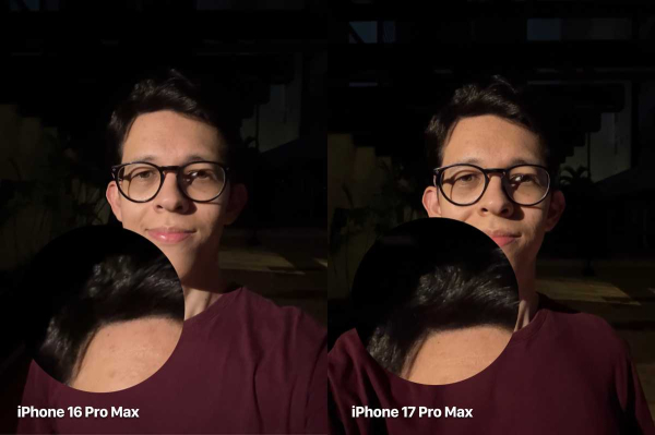 iPhone 17 против iPhone 16: тест фронт-камер показал разницу