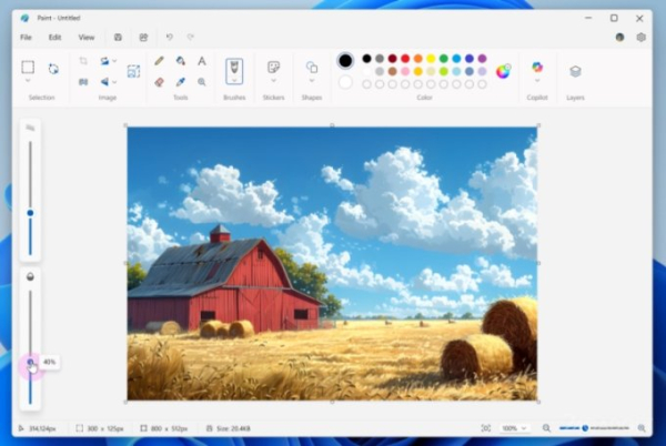 Microsoft обновила «Блокнот», «Ножницы» и Paint в Windows 11 на компьютерах Copilot+ PC (4 фото) Microsoft обновила «Блокнот», «Ножницы» и Paint в Windows 11 на компьютерах Copilot+ PC (4 фото)