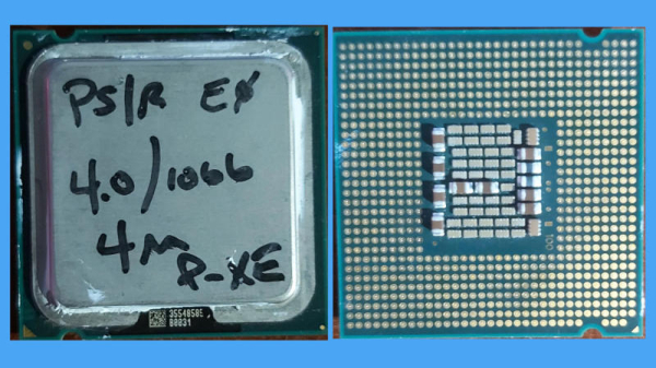 Один из самых редких Intel Pentium 4 показался на фото 