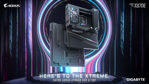 GIGABYTE представила премиальную плату X870E AORUS XTREME X3D AI TOP GIGABYTE представила премиальную плату X870E AORUS XTREME X3D AI TOP