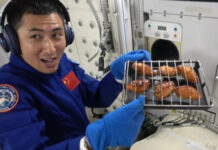 Китайцы первыми в мире приготовили куриные крылышки на орбите — на станции «Тяньгун» установили духовку (видео)