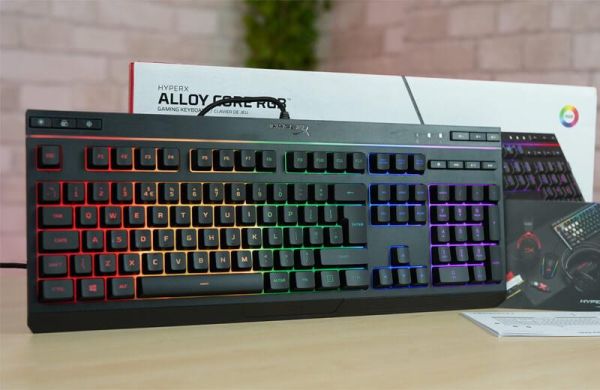 Обзор HyperX Alloy Core RGB: выгодной игровой клавиатуры с красочной подсветкой Обзор HyperX Alloy Core RGB: выгодной игровой клавиатуры с красочной подсветкой