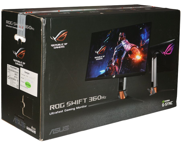 Обзор сверхбыстрого игрового монитора ASUS ROG Swift PG259QN