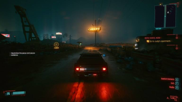 Cyberpunk 2077: забег с препятствиями Cyberpunk 2077: забег с препятствиями